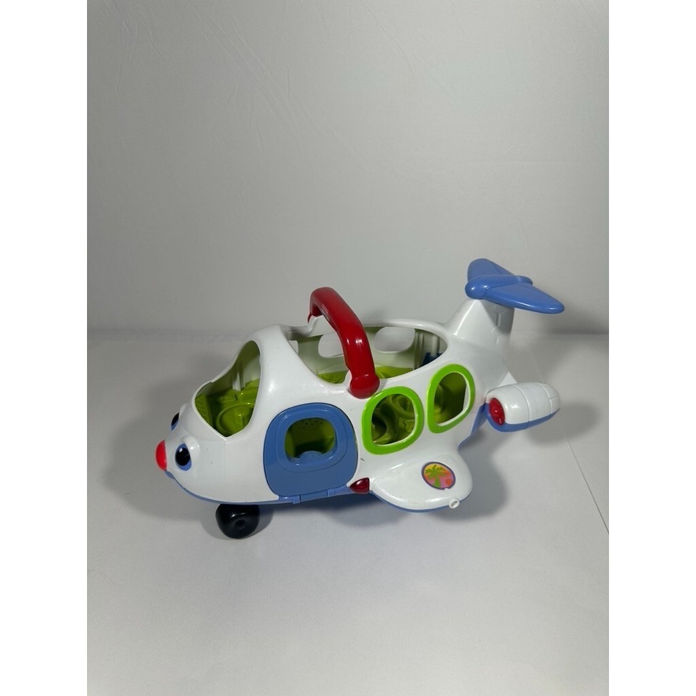 Fisher Price Little People Airplane Jet Lil Movers Lights Sounds 2005